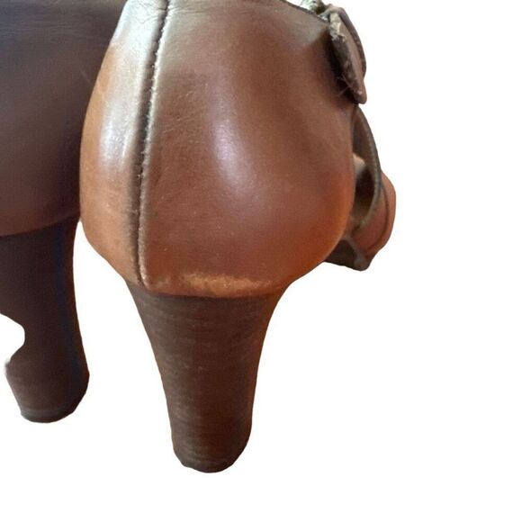 Brighton Brown Leather Heels- size 8.5 - Picture 7 of 8